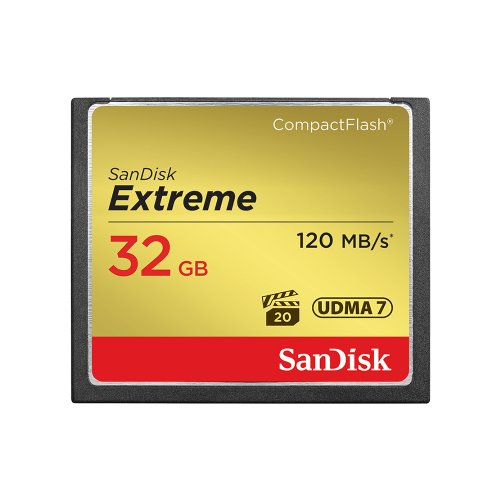 [Sandisk] Extreme Compact Flash (32, 64, 128 GB)