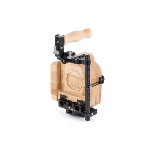 [Wooden Camera] Unified DSLR Cage (Large) Wood Grip - 243900